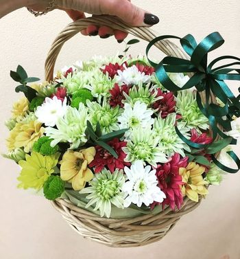 Композиция №398 в корзине